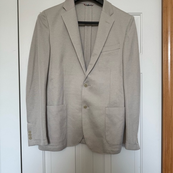 Savile Row Hudson Light Weight 2-Button Stretch Blazer Jacket - Picture 1 of 5